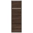 Mueble zapatero 4 cajones abatibles marrón roble