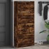 Mueble zapatero 4 cajones abatibles roble ahumado