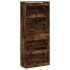 Mueble zapatero 4 cajones abatibles roble ahumado