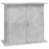 Soporte de acuario madera ingeniería gris hormigón 81x36x73