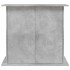 Soporte de acuario madera ingeniería gris hormigón 81x36x73