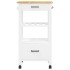 Carrito de cocina MONZA madera maciza de pino 48x40x90