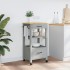 Carrito de cocina MONZA madera maciza de pino 48x40x90
