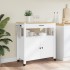 Carrito de cocina MONZA madera maciza de pino 84x40x90