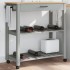 Carrito de cocina MONZA madera maciza de pino 84x40x90