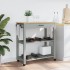 Carrito de cocina MONZA madera maciza de pino 84x40x90