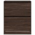 Zapatero de madera de ingeniería marrón roble 80x34x96,5