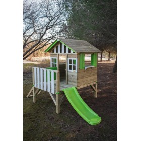 Casita infantil elevada, modelo Lollipop, disponible en 3 colores
