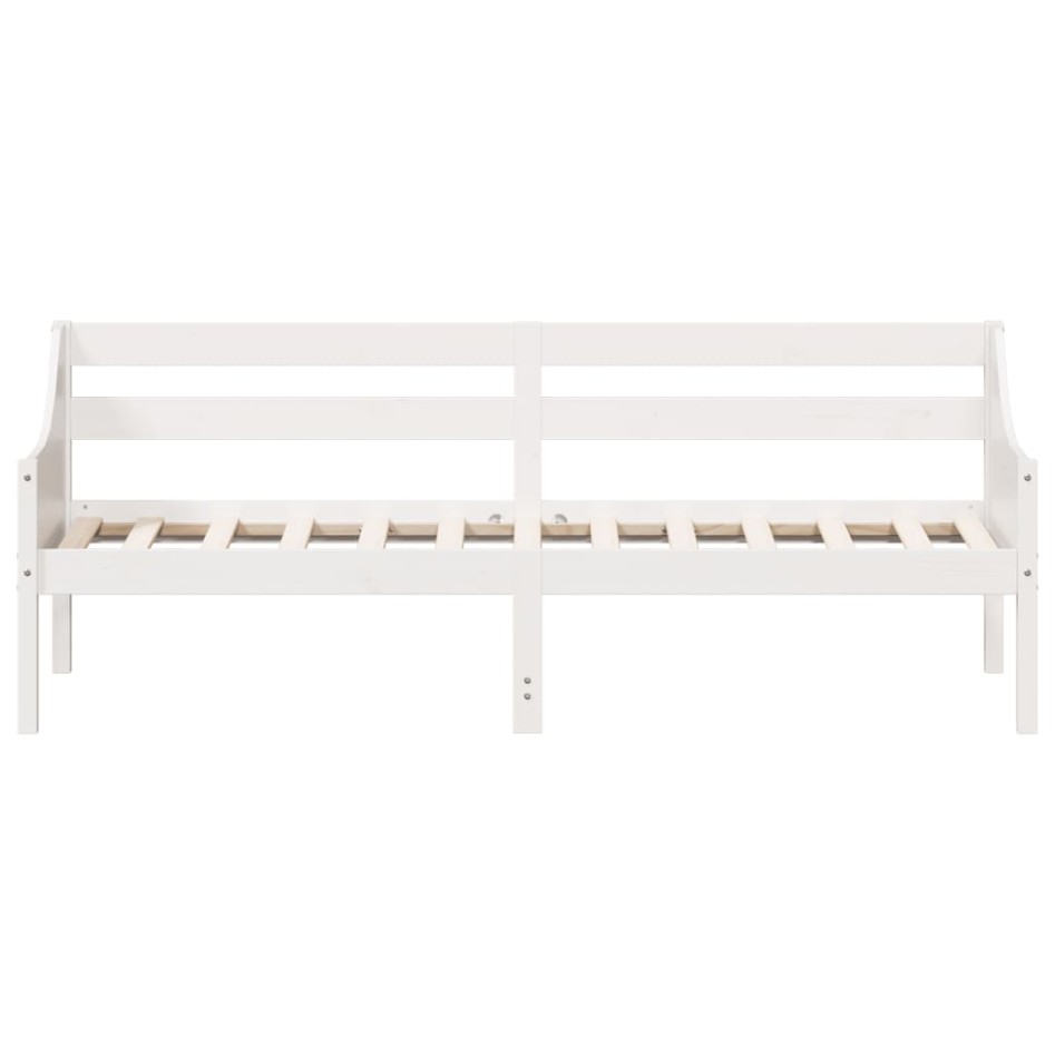 Sofá cama madera maciza de pino blanco 80x200