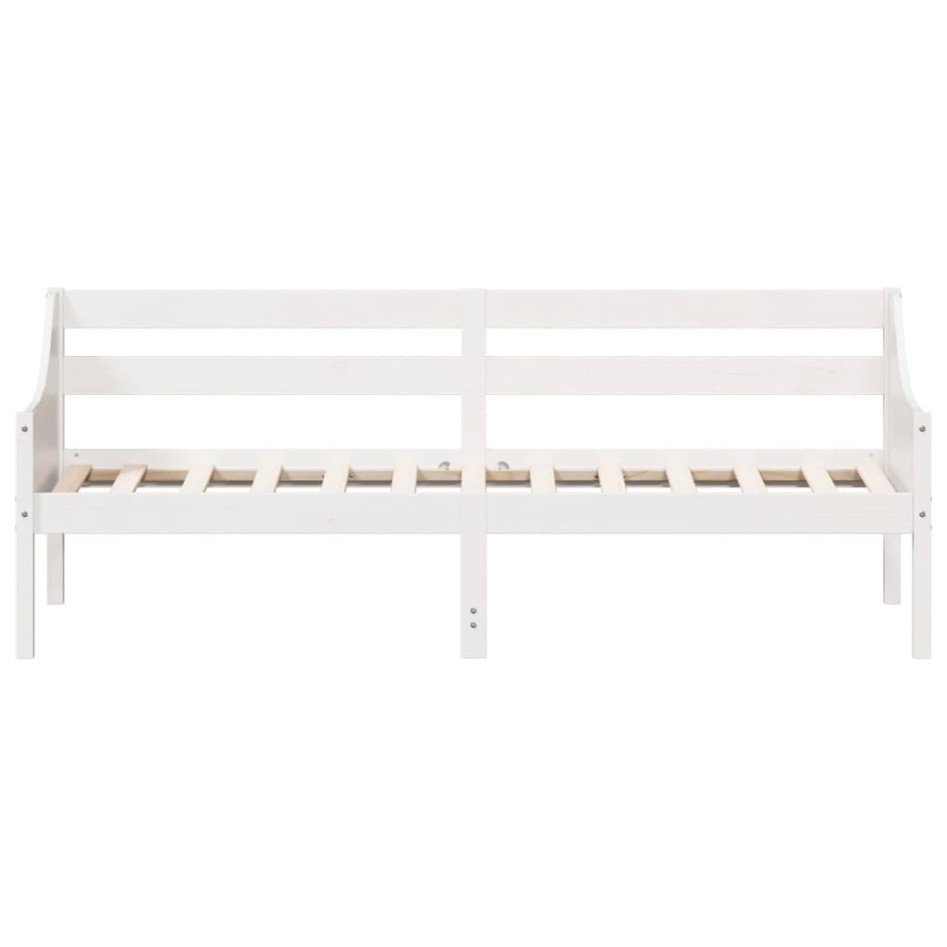 Sofá cama madera maciza de pino blanco 90x200