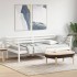 Sofá cama madera maciza de pino blanco 90x200
