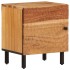 Mesitas de noche 2 uds madera maciza de acacia 40x33x46