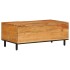 Mesa de centro madera maciza de acacia 100x54x40