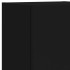 Muebles de TV de pared con luces LED 7 piezas