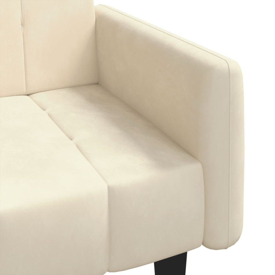 Sofá cama de 2 plazas terciopelo color