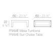 Frame Mesa Tumbona