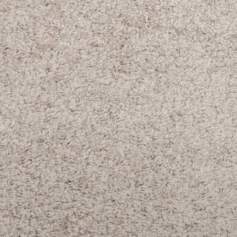 Alfombra peluda de pelo largo moderna PAMPLONA beige 240x340