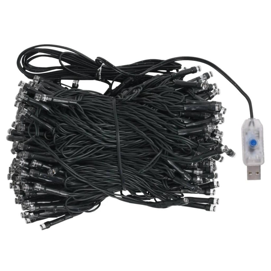 Árbol de Navidad helado con luces, bolas y piñas 210