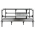Mesa de centro madera de ingeniería gris Sonoma 100x100x48,5