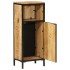 Mueble de baño madera maciza de mango y hierro 40x27x90