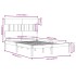 Estructura de cama madera maciza 120x190
