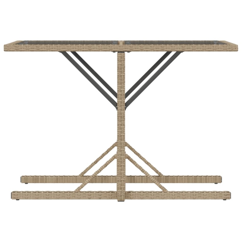 Sillas y mesita de jardín 3 piezas ratán sintético cojín