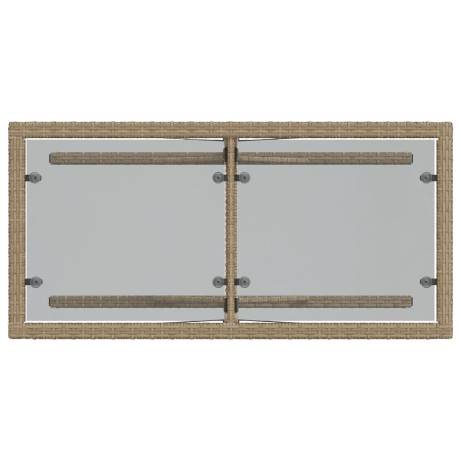 Sillas y mesita de jardín 3 piezas ratán sintético cojín