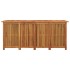 Caja de almacenaje de jardín madera maciza acacia 175x80x75