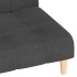 Sofá cama de 2 plazas tela gris