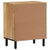 Mesita de noche madera maciza de mango 50x33x60
