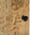 Mesita de noche madera maciza de mango 50x33x60