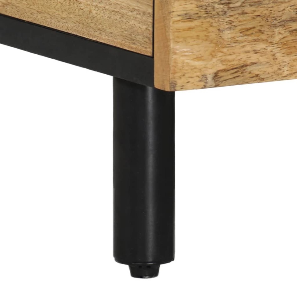 Mesa de centro de madera maciza mango 100x54x40