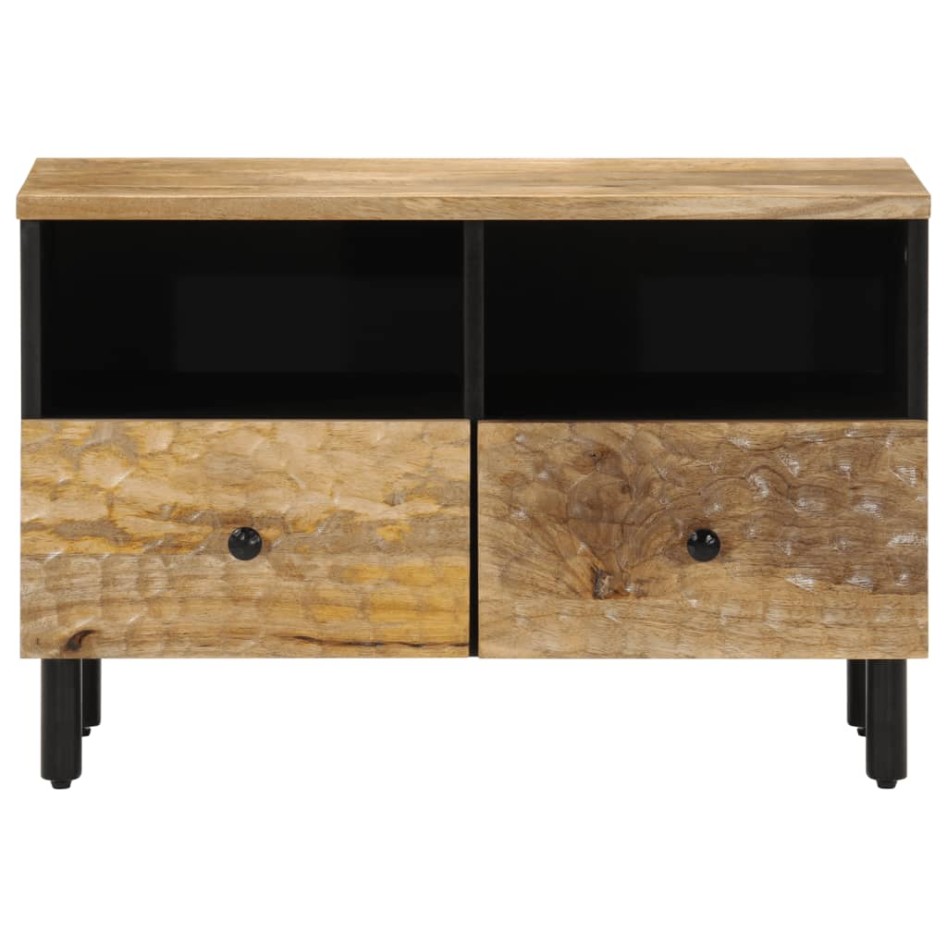 Mueble de TV madera maciza de mango 70x33x46