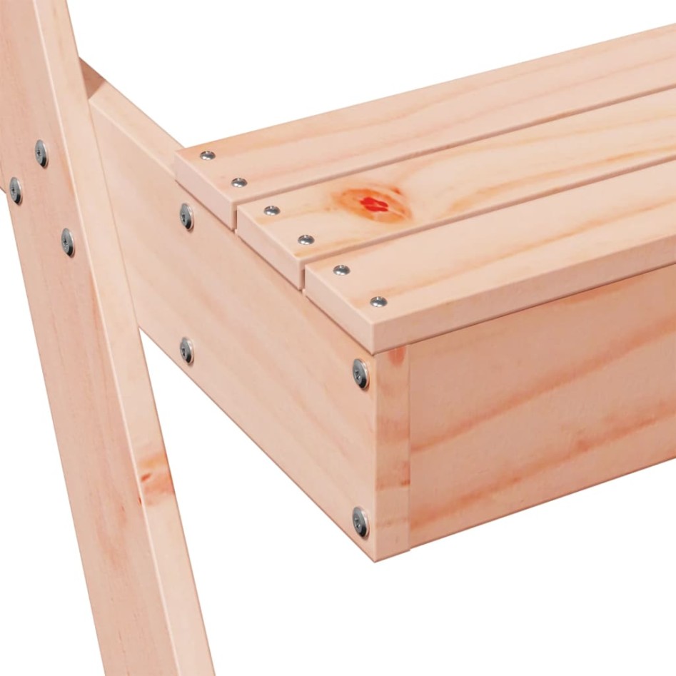 Mesa de pícnic con arenero de niños madera maciza