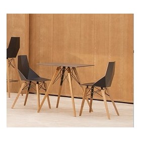 Silla de diseño, modelo Faz Wood
