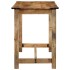 Mesa de comedor madera maciza de mango 110x55x75