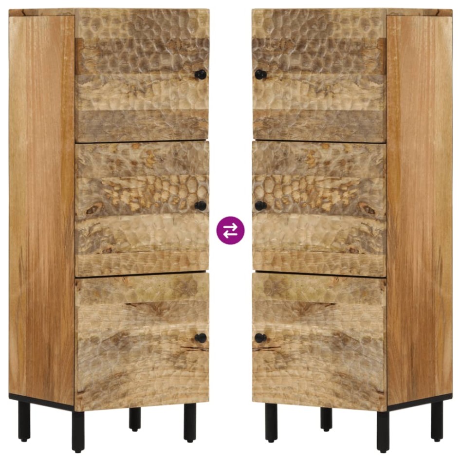 Aparador alto madera maciza de mango 40x33x110