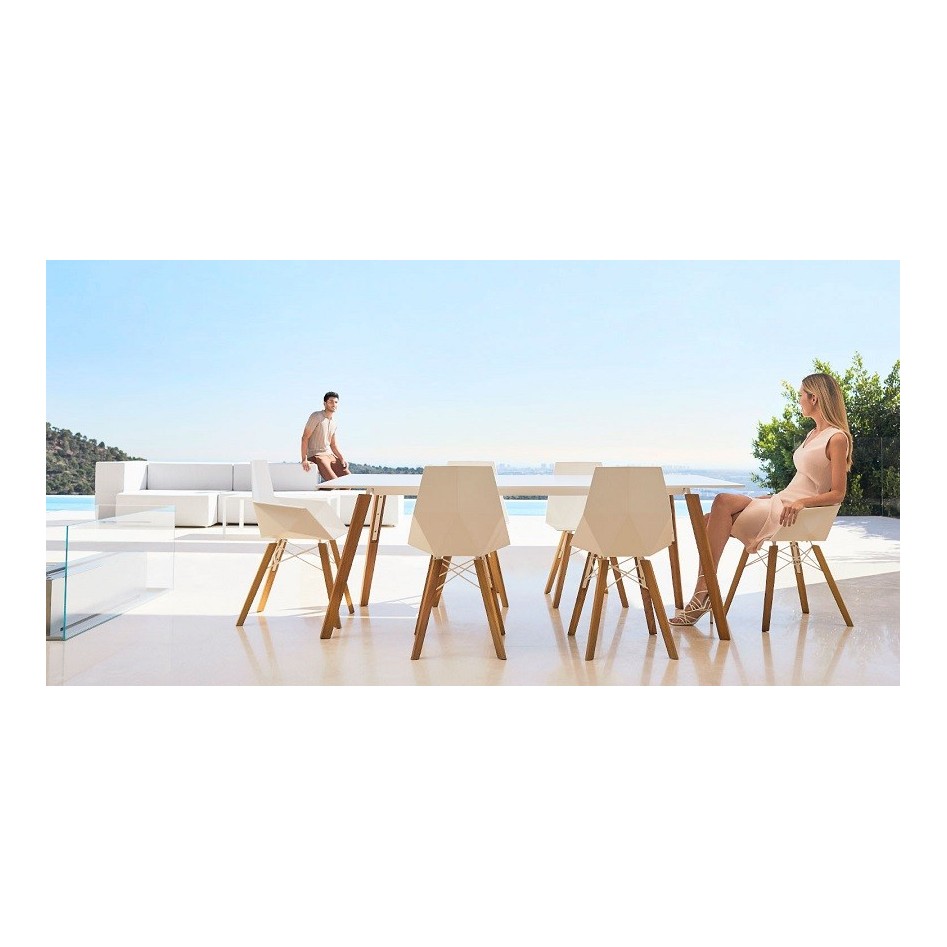 Sillón de diseño, modelo Faz Wood