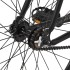 Bicicleta de piñón fijo negro 700c 51