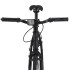 Bicicleta de piñón fijo negro 700c 51