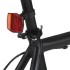 Bicicleta de piñón fijo negro y naranja 700c 59