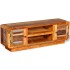Mueble para TV de madera reciclada 120x30x40