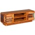Mueble para TV de madera reciclada 120x30x40