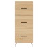Aparador de madera contrachapada roble Sonoma 34,5x34x180