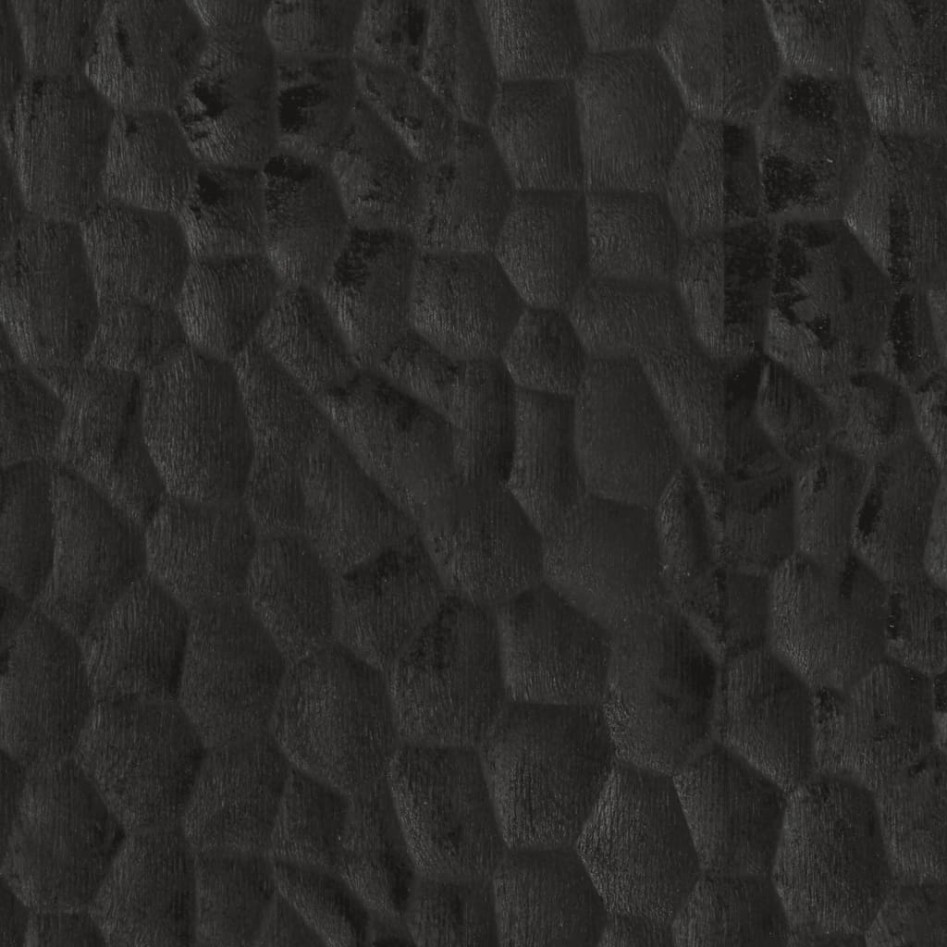 Aparador madera maciza de mango negro 60x33x75