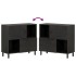 Aparador madera maciza de mango negro 80x33x75