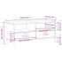 Mueble de TV VIKEN madera maciza de pino gris