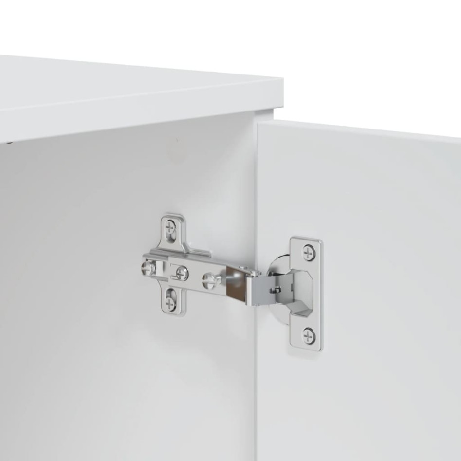 Aparador VIKEN madera maciza de pino blanco 80x40x80