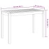 Mesa de comedor de jardín madera maciza de acacia 110x55x75
