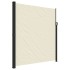 Toldo lateral retráctil crema 220x500